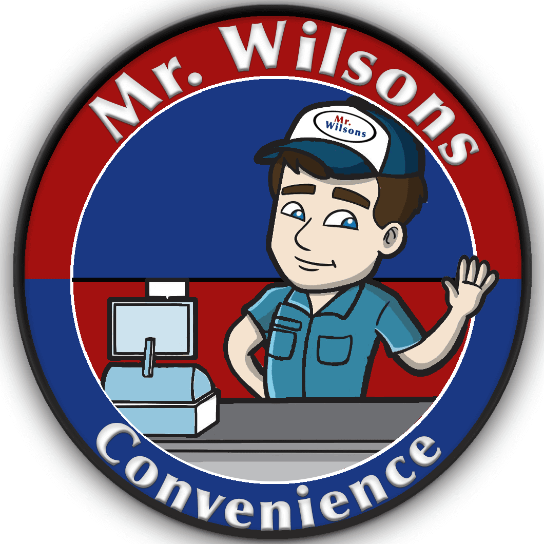 Mr. Wilson's Convenience store logo